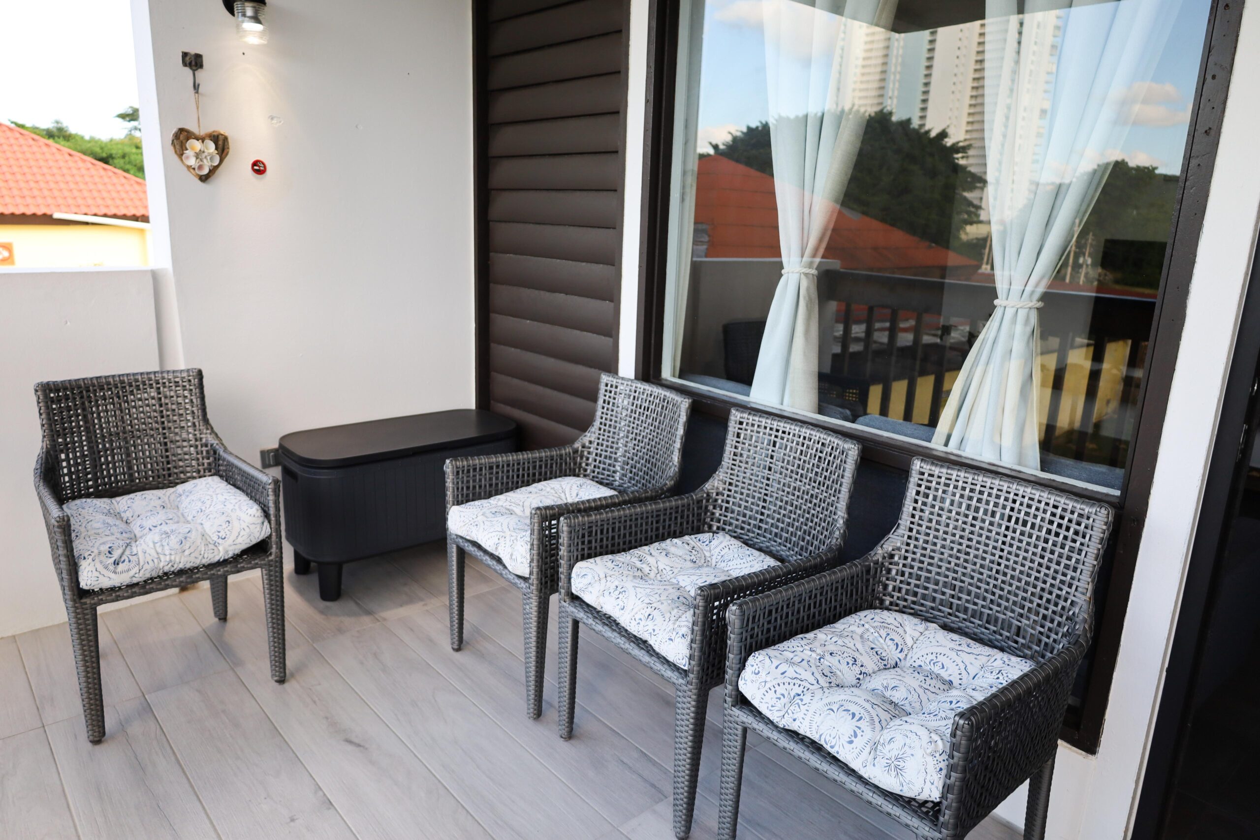 Marina view from the private balcony at VillaMar Fajardo in Villa Marina
